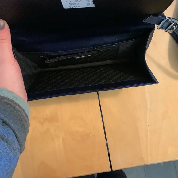 CASADEI Python Skin Blue Bag - Picture 5 of 5